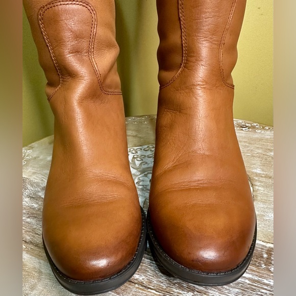 EUC Sam Edelman “Penny” Riding Boot Whiskey” Size 6/6.5 (fits me like a snug 7) - Picture 4 of 13